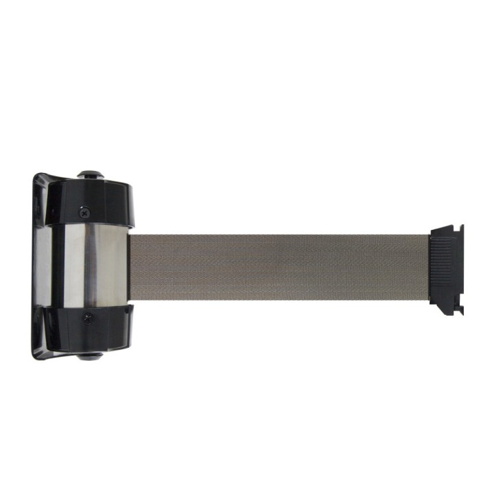 Enrouleur mural Viso RW20 - sangle premium grise - 2 m