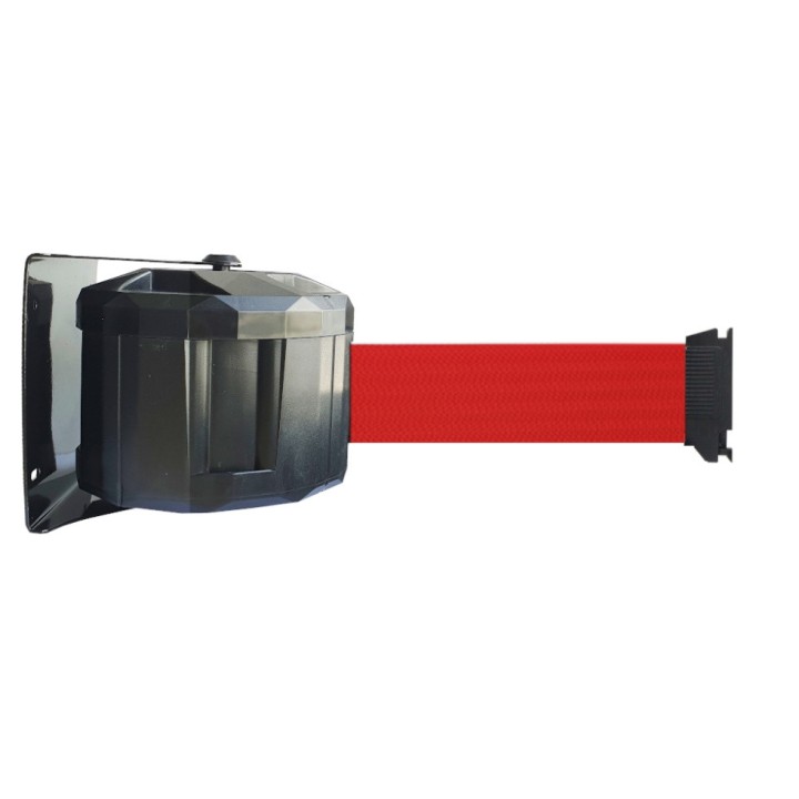 Enrouleur mural extérieur Viso RWX1050 sangle rouge - 10 m x 50 mm