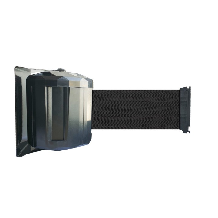 Enrouleur mural extérieur Viso RWX1100 sangle noire - 10 m x 100 mm