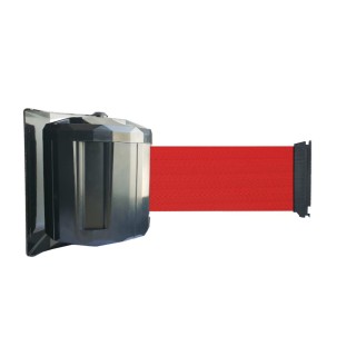 Enrouleur mural extérieur Viso RWX1100 - sangle rouge - 10 m x 100 mm
