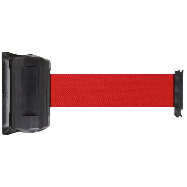 Enrouleur mural extérieur Viso RWX410 - sangle rouge - 4 m x 100 mm