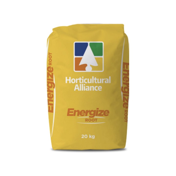 Engrais organique phosphoré avec bactéries Energize Root Horticultural Alliance - Granulés - Sac de 20 kg