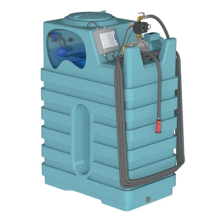 Kit récupération d'eau KSDT1100 SIGMA307T ID Tri Calpeda, avec surpresseur de lavage