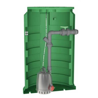 Poste de dispersion pour eaux claires CALIDIS 650 Calpeda, avec pompe GXRM 12-18 Mono