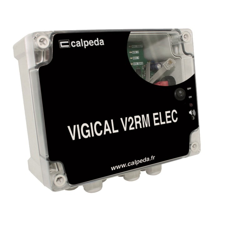Poste de relevage pour eaux chargées CALIDOUBLE Calpeda, avec pompe GQSM 40-9 V2E Mono