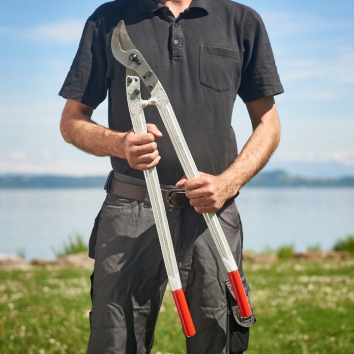 Sécateur Elagueur à 2 mains en Aluminium Longueur 84 cm Tête Droite FELCO 22