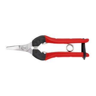 Epinette FELCO 320, poignées acier, lame courbe et nickelée, 154 mm