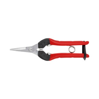Epinette FELCO 321, poignées acier, lame droite et chromée, 177 mm