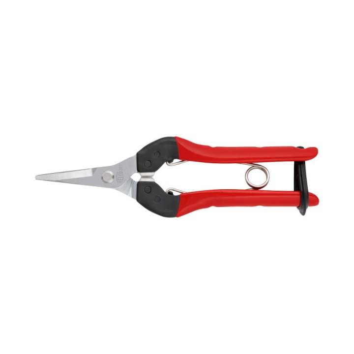 Epinette FELCO 321, poignées acier, lame droite et chromée, 177 mm