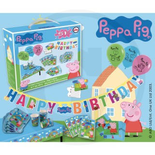 Coffret anniversaire Peppa Pig Happy People