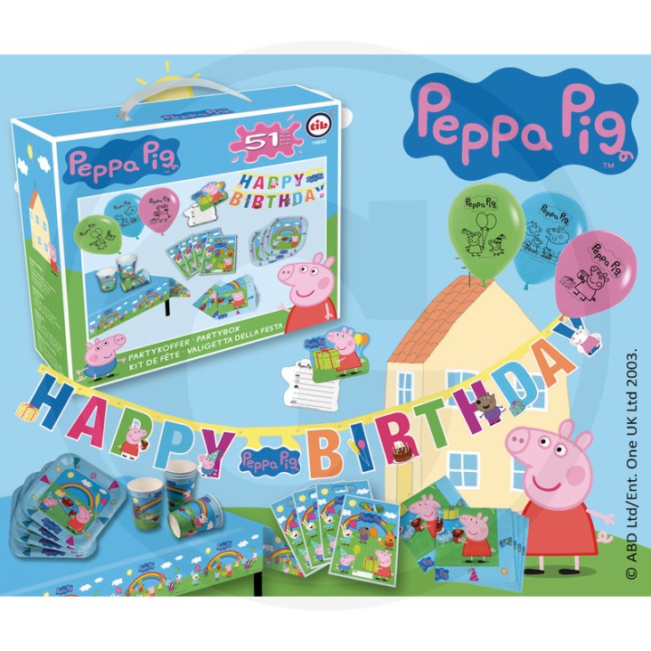 Coffret anniversaire Peppa Pig Happy People