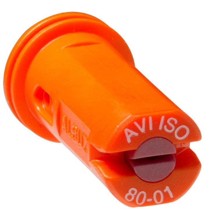 Buse AVI 80° Albuz à fente anti-dérive - Orange