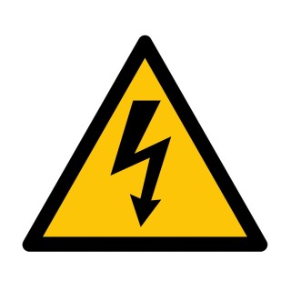 Sticker marquage sol Viso - Antidérapant triangle - "DANGER ELECTRICITE"