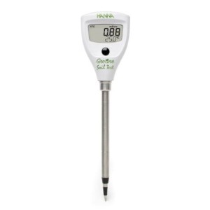 Conductimètre de poche pour mesure directe dans le sol