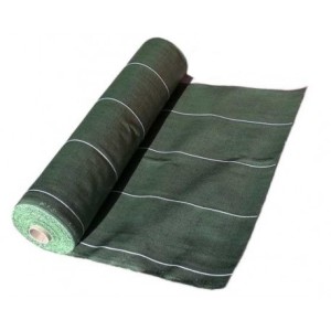 Toile Paillage Verte - Toile Hors-Sol PRO Haute Résistance 130 gr /m2 Rouleau de 100m