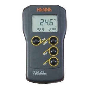 Thermomètre portatif compact étanche 