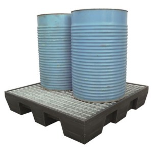 Bac de rétention polyéthylène Agrifournitures, carré - 220 L