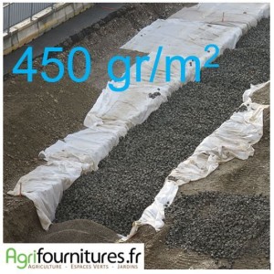 Feutre Géotextile Professionnel Hautes Performances 450g/m²