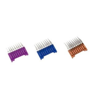 Lot de contre-peignes Wahl pour tondeuses Adore et Adelar - coupe 6, 10 et 13 mm