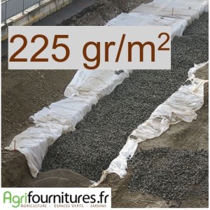 Feutre Géotextile Professionnel ASQUAL LONOGEO Hautes Performances 225g/m²