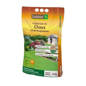 Carbonate de chaux et de magnésium (dolomie) Solabiol - 10 kg