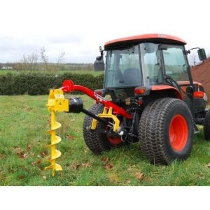 Tarière espace vert Rabaud pour microtracteur