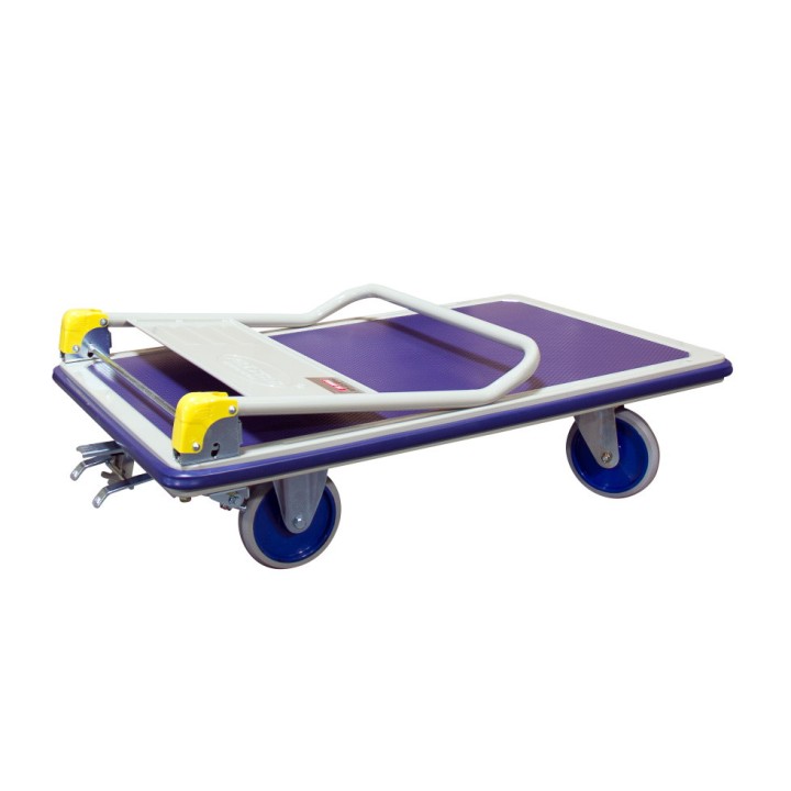 Chariot FIMM dossier repliable, 1240 x 790 mm - 500 kg avec frein