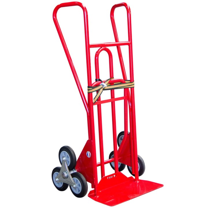 Diable FIMM poignées fermées, bavette fixe + repliable, 250 kg
