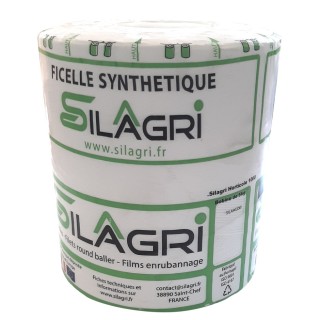Ficelle Horticole Polypropylène blanche Type 1000 Anti-UV, bobine 5 kg