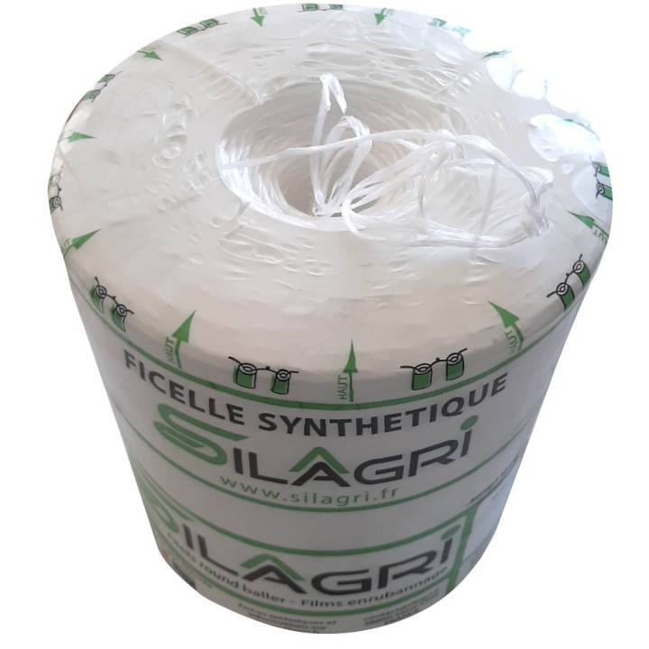 Ficelle Horticole Polypropylène blanche Type 1000 Anti-UV, bobine 5 kg