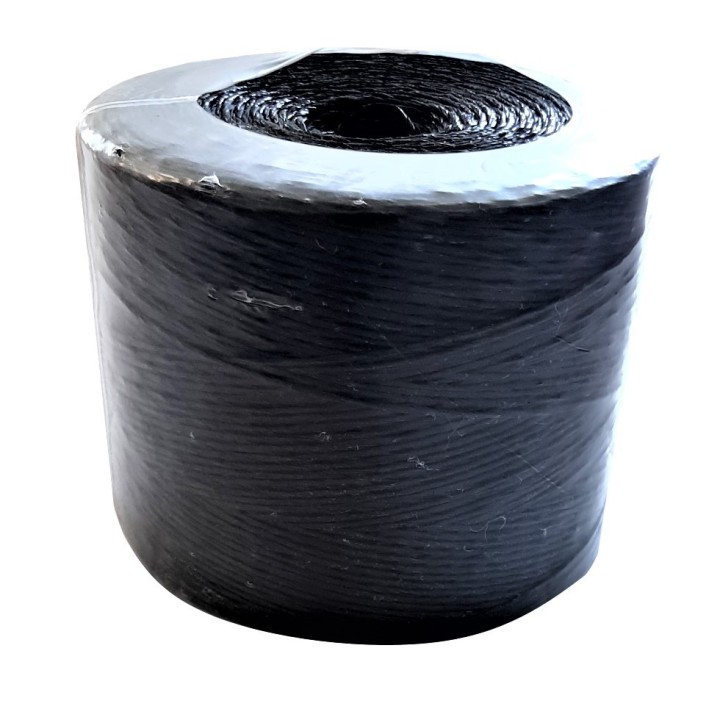 Ficelle Horticole Polypropylène noire Type 1000 Anti-UV, bobine 2 kg