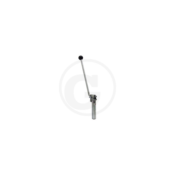 Broche d'attelage diam. 31 mm, dim. 145 x 630 mm Granit