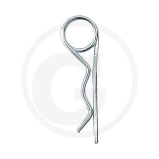 Goupille Bêta double spire épais. 3 mm Granit