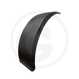 Garde-boue plastique 470 x 430 mm, rayon 790 mm Granit