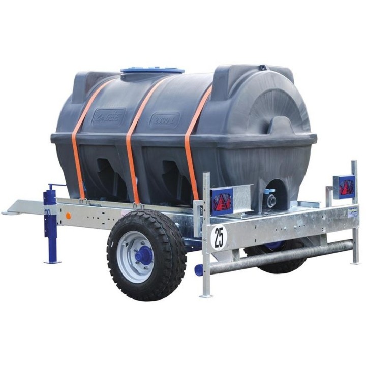 Citerne polyéthylène La Gée pour tracteur homologuée route - 1000 L à 6400 L