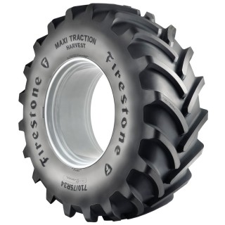 Pneu Firestone MAXI TRACTION HARVEST MT-HARV 900 R 32 MT-HARV 181 TL A8 pour roues motrices tracteurs