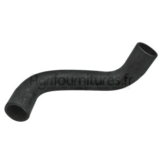 Durite coudée inférieure de radiateur pour Eicher modèles : 3355, 3356, 3455, 3556, 3553, 3554