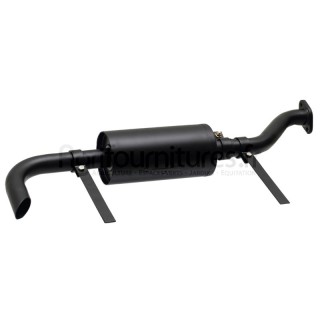 Echappement support bloc moteur inclus Deutz, moteur F1L 514