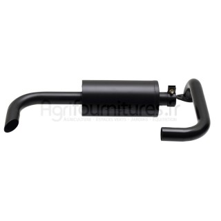 Echappement support bloc moteur inclus Deutz, moteur F2L 514