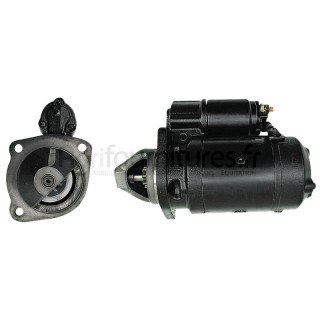 Démarreur de 9 dents entraxe 127 mm pour tracteurs Deutz modèles 4505