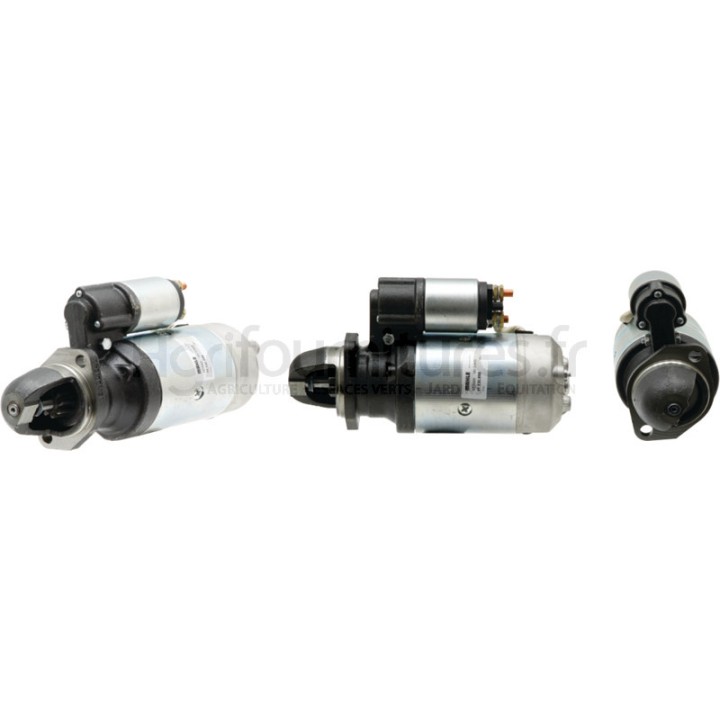 Démarreur de 9 dents entraxe 105 mm pour tracteurs Deutz modèles 2506,3006
