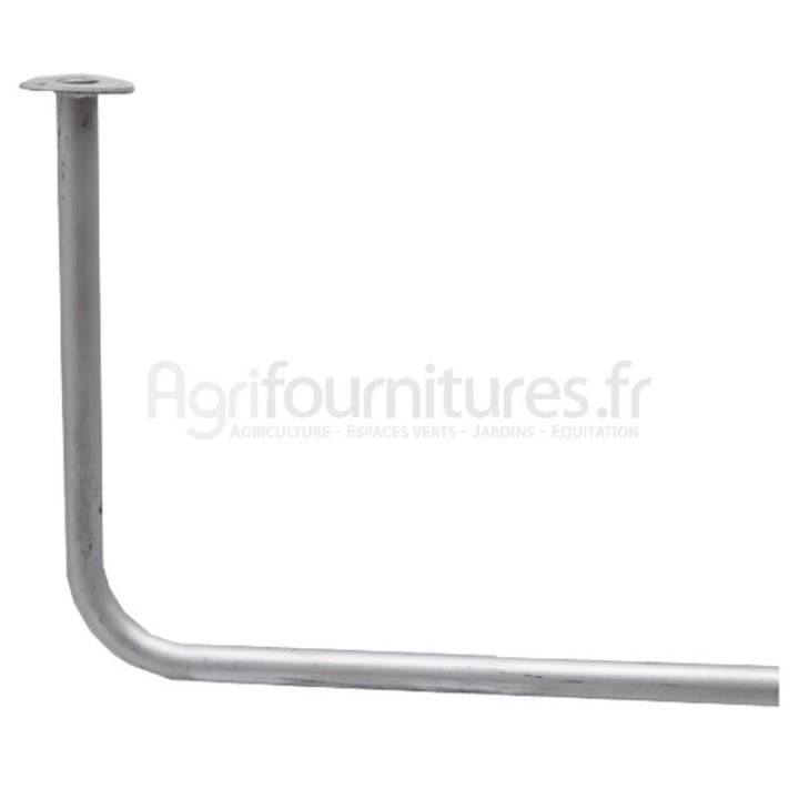 Tuyau d'échappement inf. Fordson et Ford, modèles Dexta,Super Dexta