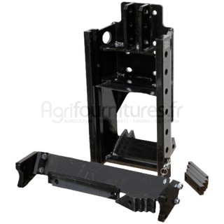 Support d'attelage long Scharmüller (330/25/32), max. 2000 kg