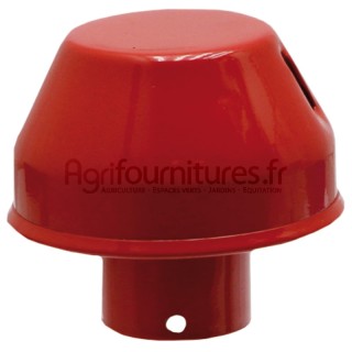Capuchon de filtre à air modèle court, Ø 51 mm pour circuits d'admission d'air pour tracteur Massey Ferguson