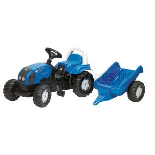 Tracteur avec remorque Landini Powerfarm 100 Rolly Toys