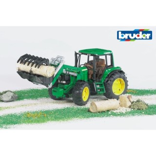 Tracteur avec chargeur frontal John Deere 6920 Bruder