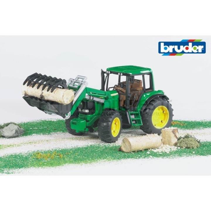Tracteur avec chargeur frontal John Deere 6920 Bruder
