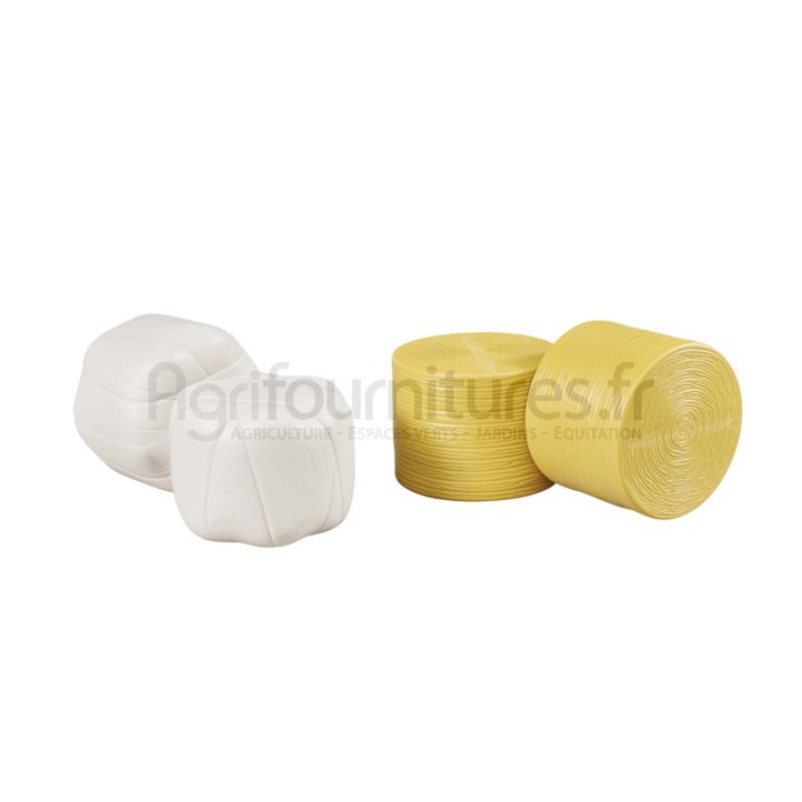 Balle ronde 4 pièces dont 2 enrubannées Bruder