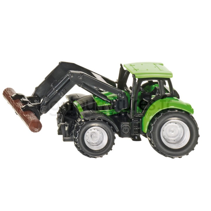 Tracteur avec grappin Deutz Siku