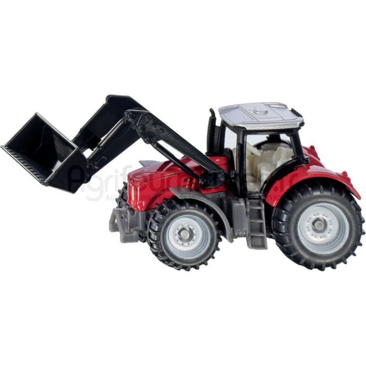 Tracteur avec chargeur frontal Massey Ferguson échelle 1/87 Siku